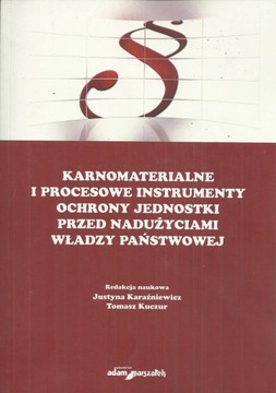 Karnomaterialne i procesowe instrumenty ochrony