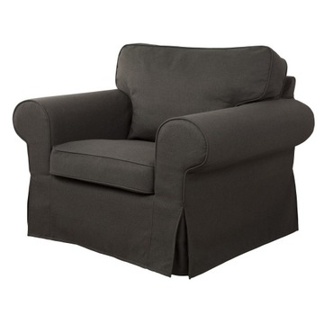Pokrowiec na fotel Ektorp Ikea Dark brown