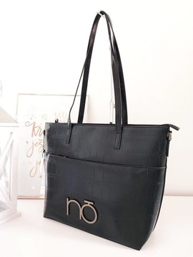 Nobo torba shopper bag czarna design