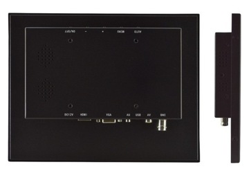 Светодиодный монитор с открытой рамкой, 10 дюймов, VGA, HDMI, USB, BNC, AV