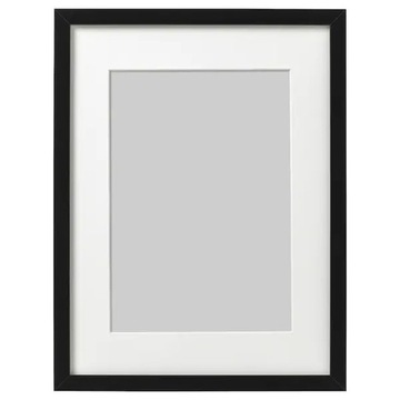 Рамка для фото IKEA РИББА 30х40см, ЧЕРНАЯ, толщина