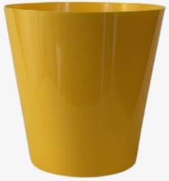 Doniczka Osłonka SIMPLE Okrągła EKRI KREM śr 13 cm