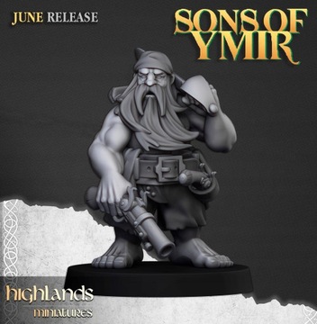 Dwarf Pirate #2 - Highlands Miniatures