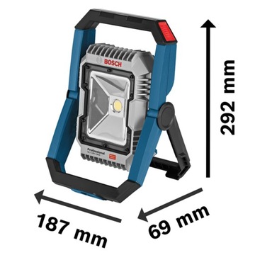LAMPA BUDOWLANA LED Akumulatorowa 18V halogen GLI 18V-1900 Bosch