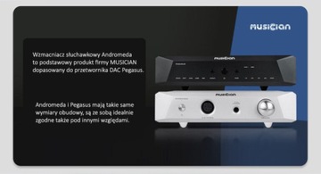 Музыкальный предусилитель Andromeda XLR, усилитель для наушников