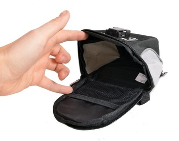 СУМКА НА ВЕЛОСИПЕДНОЕ СИДЕНЬЕ, КРАСНАЯ