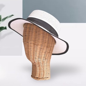 Современная голова манекена для отдельно стоящего парика.