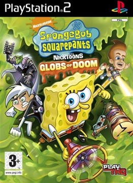 SPONGEBOB SQUAREPANTS GLOBS OF DOOM 1893 PS2