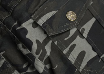 PERFECT Новые утепленные брюки-карго с камуфляжным принтом — 152