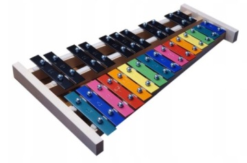 MatMax Хроматические колокольчики 27 тонов многоцветные + палочки