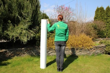 Agrowłóknina Zimowa Biala 1,6 x 50m 50g UV Gruba Otulina Okrywanie Roślin