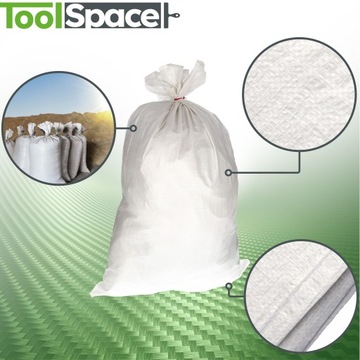 СУМКА 25кг 50Х85см ПП МЕШКИ Угольно-зернистый щебень сшитый ОЧЕНЬ ПРОЧНЫЙ 53г x10