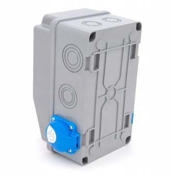 СТРОИТЕЛЬНЫЙ РАСПРЕДЕЛИТЕЛЬНЫЙ ЩИТ ЗАЩИЩЕННЫЙ 2*GS + 16А/5