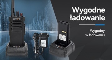 Retevis RT29D Рация высокой мощности DMR, Вт