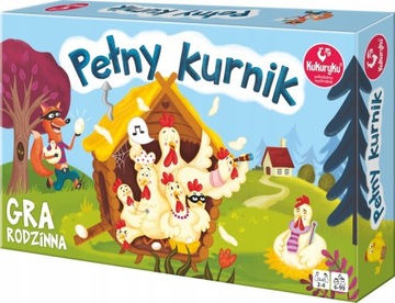 PEŁNY KURNIK RODZINNA GRA KUKURYKU 63117 FAMILIJNA