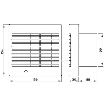 Wentylator POLO 5 120 WCH TIMER HIGROSTAT