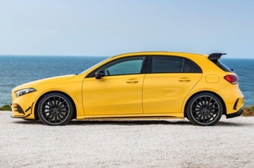 Спойлер на Mercedes A Hatchback W177 18+ A45 Look