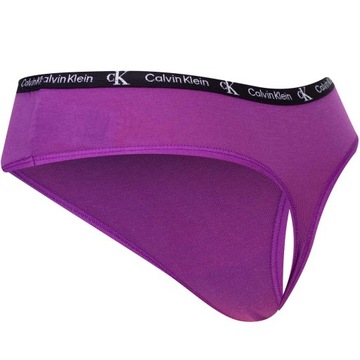 CALVIN KLEIN STRINGI DAMSKIE MAJTKI THONG 7PK WIELOKOLOROWE r.M