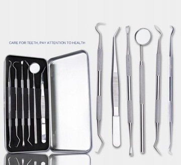 Профессиональный набор для ухода за зубами, 6 предметов.