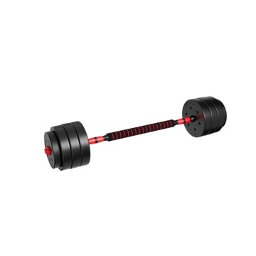 Набор регулируемых битумных гантелей Athler 40 KG 3in1 штанга