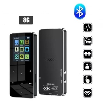 ODTWARZACZ MP4 MP3 8GB BLUETOOTH 5.0 HiFi RADIO