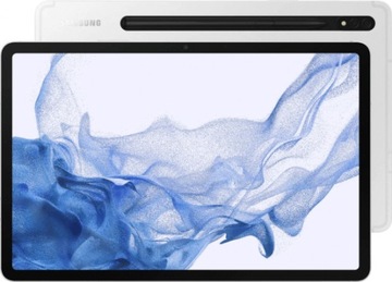 Tablet SAMSUNG Galaxy TAB S8+ 5G SM-X806 8/128 srebrny