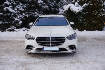 Mercedes Klasa S W223/V223 Sedan 2.9 400d 330KM 2021 Mercedes-Benz Klasa S SalonPL, AMGLine, 4Matic, Tylna os skretna, ACC, Kam, zdjęcie 1