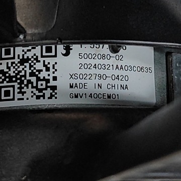 JEEP AVENGER 2024 KRYT VENTILÁTOR CHLADIČŮ