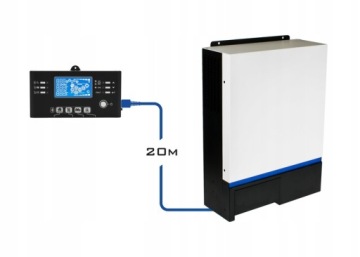 Гибридный солнечный инвертор Azo Off-Grid ESB 3 кВт 24 В 1500 Вт / 3000 Вт