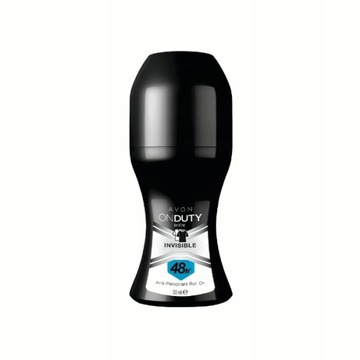 AVON ON DUTY INVISIBLE ANTYPERSPIRANT W KULCE DLA NIEGO 50ML