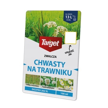 DICOTEX 202SL ZWALCZA CHWASTY NA TRAWNIKU 100 ml TARGET