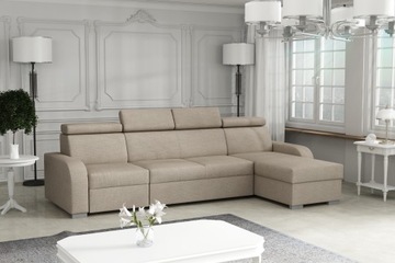 Wygodny narożnik MALMO II sofa modułowa kanapa