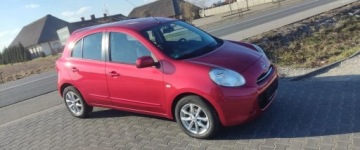 Nissan Micra IV Hatchback 5d 1.2 80KM 2012 Nissan Micra 1.2 benz,AUTOMAT ,niski pot przebieg,nawigacja 1.2 Benzyna, zdjęcie 1
