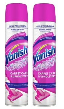 Vanish Gold Pianka do odplamiania dywanów 2 x600ml