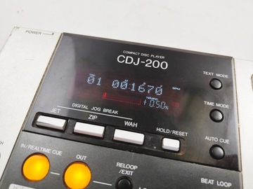 Odtwarzacz CD/MP3 Pioneer DJ CDJ-200 DECK