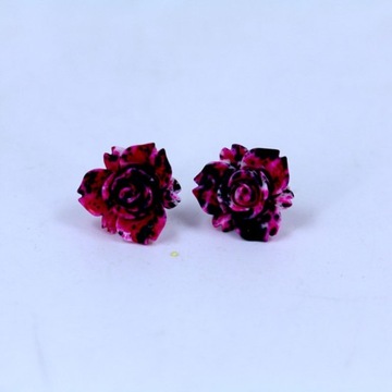 36 пар модных пластиковых антиаллергенных шпилек для ушей