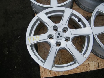 4× DISK HLINÍK MITSUBISHI OE CITROEN AIRCROSS ASX 6.5" X 16" 5X114.3 ET 38