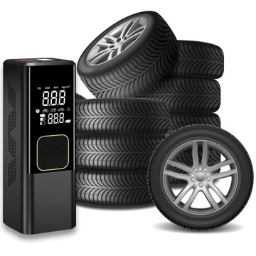 ЭЛЕКТРИЧЕСКИЙ ВЕЛОСИПЕДНЫЙ НАСОС ДЛЯ АВТОМОБИЛЬНОГО ВЕЛОСИПЕДА СВЕРХМОЩНЫЙ 80ВТ КОМПРЕССОР