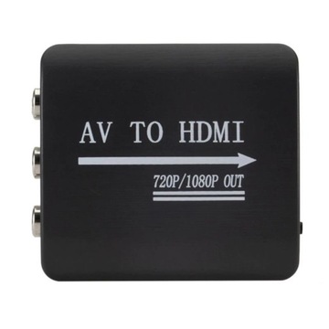 Конвертер AV CVBS 3x Chinch в HDMI
