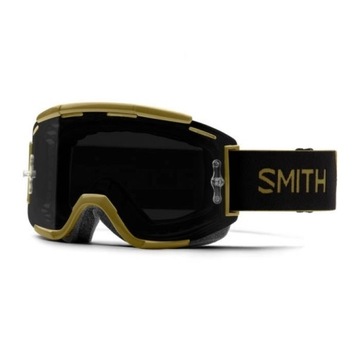 GOGLE NA ROWER MTB SMITH SQUAD MTB CHROMAPOP SUN BLACK + 2GA SZYBA CLEAR
