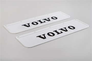 CHLAPACZ FARTUCH TŁOCZONY TIR VOLVO BIAŁO-CZARNY