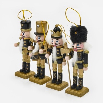 Подвески-подвески «Щелкунчик» Рождественская елка 4 шт.