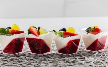 Pucharki do deserów przekąski FINGERFOOD 200ml