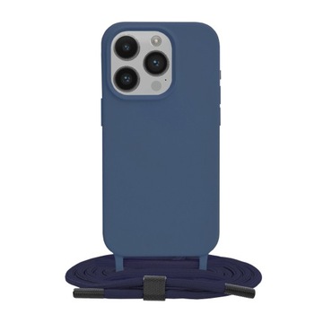Etui ze sznurkiem iPhone 14 Pro Techsuit - Blue