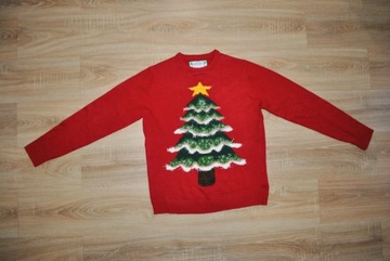 CHOINKA świąteczny sweterek CHOINKA r. M BDB