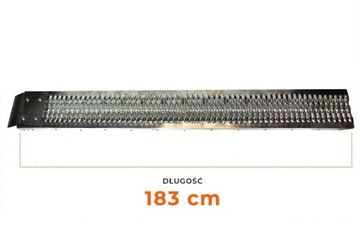 Стальной въездной пандус 183 см. ГРУЗОПОДЪЕМНОСТЬ до 500 кг вес пандуса 18 кг.