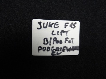 JUKE F15 FACELIFT POHOVKA ZADNÍ SEDADLA SEDADLO