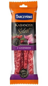 Kabanosy Tarczyński Select z czosnkiem 90 g