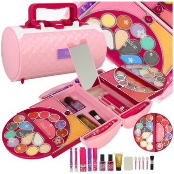 COSMETICS BOX ПАЛИТРА ТЕНЕЙ ДЛЯ МАКИЯЖА ДЕТСКАЯ КОСМЕТИКА XXL НАБОР