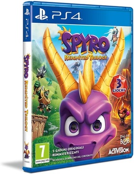 SPYRO REIGNITED TRILOGY PL PLAYSTATION 4 PS4 BEZ OKŁADKI !